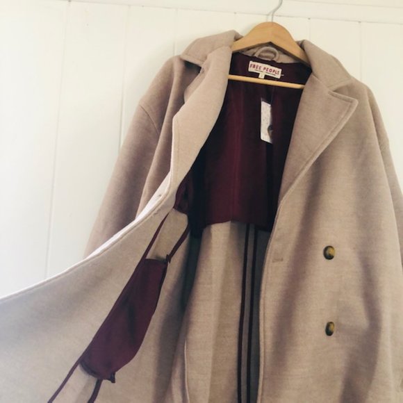 Free People Hannah Slouchy Double Breasted Blazer - Picture 13 of 16